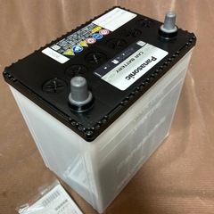 カーバッテリーパナソニック未使用品の画像