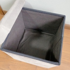 収納できる椅子 ボックスチェア　折りたためる 収納椅子 スツールの画像