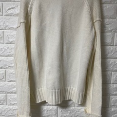 GU アイボリー ニットカーディガン Sサイズ 美品の画像