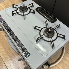【受け渡し予定あり】ガスコンロ　二口　Rinnai KGE31NSGL　　の画像