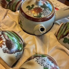 九谷焼　急須　茶器セットの画像