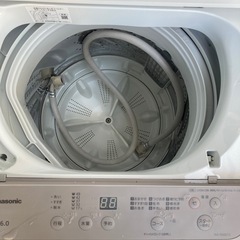 訳あり　Panasonic 洗濯機2022年　6キロの画像