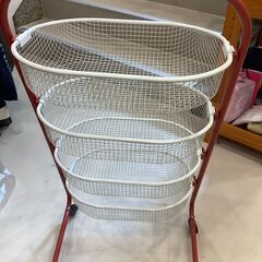 網 ラック メッシュラック キャスター付き 棚 の画像