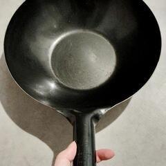 鉄製中華鍋　IH対応の画像