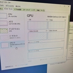 ゲーミングPC GTX 1080ti, i7-8700Kの画像