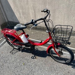 【整備済み・良品】大型バッテリーYAMAHA PAS Babby チャイルドシート対応車電動アシスト自転車の画像