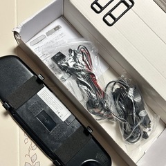 ②新品・ミラー型　前後ドライブレコーダーの画像