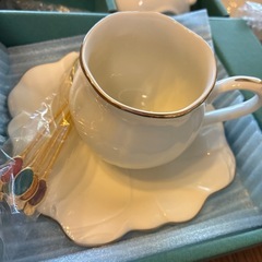 UP TO DATE コーヒーカップ　ソーサー　5脚セットの画像