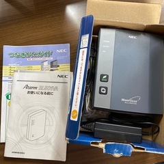 NEC ルーター 親機 ブラックの画像