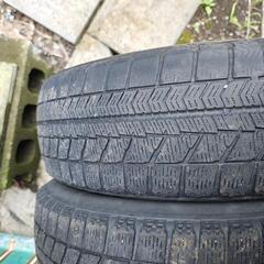155/65R14 ブリヂストン　2本　片減りありの画像