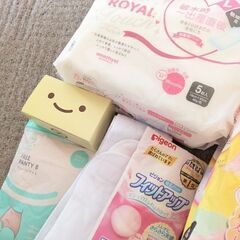 お産パッド、母乳パッド　まとめての画像