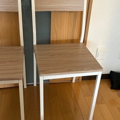 中古品　ダイニングチェア　椅子 2点セットの画像