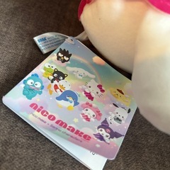 キティ サンリオ ぬいぐるみ 羽ドレスの画像