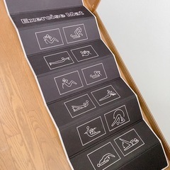 IGNIO エクササイズマット ヨガマット　折りたたみ式の画像
