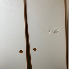 受け渡し者決定！押入れの襖の画像