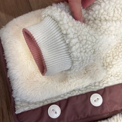 リバーシブル　ボア　ジャケット　120サイズ　の画像