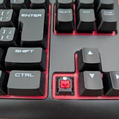 コルセア　メカニカルキーボード赤軸の画像