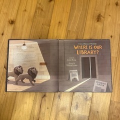 【洋書絵本】Josh Funk WHERE IS OUR LIBRARY?の画像