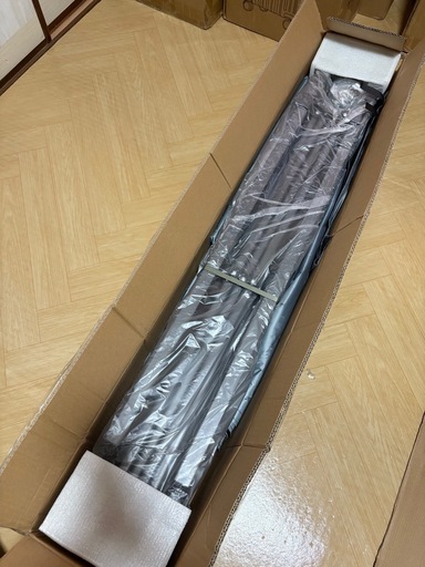 新品未使用 CYFIEのタープテント 3m×3mサイズ（グレー・サイドシート1枚付き）