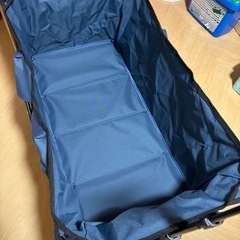 MOON LENCE キャリーカート アウトドア キャンプ ブルー 未使用の画像