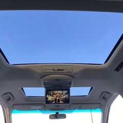 サンルーフ★フリップダウンモニター★両側電動パワースライドドア★Bluetooth★ワンオーナー★車検2年★ステアリングハンドルレザー綺麗の画像