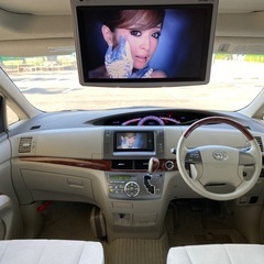 サンルーフ★フリップダウンモニター★両側電動パワースライドドア★Bluetooth★ワンオーナー★車検2年★ステアリングハンドルレザー綺麗の画像