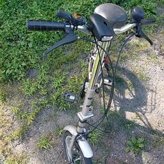 折りたたみ自転車　16インチ　ギア付き　ベル付き　の画像