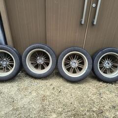 165/60R15 スズキ純正ホイールタイヤ付(オマケ)4本セットの画像