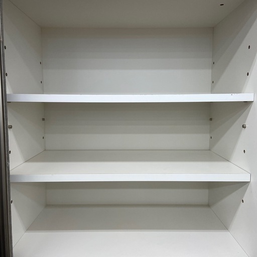 松田家具　レンジボード　2枚扉　ホワイト