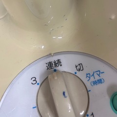 【現状品】　扇風機　トヨトミ　2008年製の画像