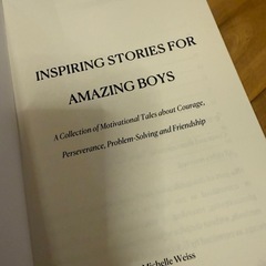 洋書Inspiring Stories For Amazing Boysの画像