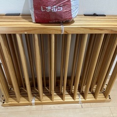 木製　ベビーサークルの画像