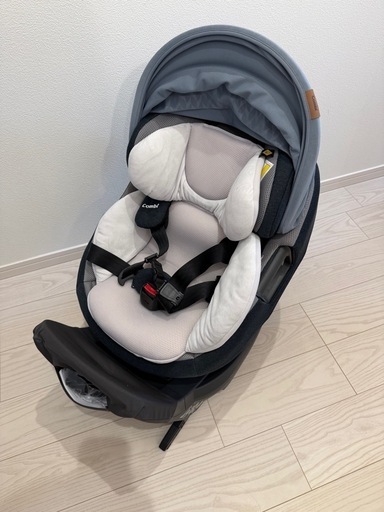 【TaKaさま専用】コンビ 新生児チャイルドシート ホワイトレーベル THE S（ザ・エス） ISOFIX エッグショック ZA-670