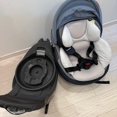 コンビ 新生児チャイルドシート ホワイトレーベル THE S（ザ・エス） ISOFIX エッグショック ZA-670の画像