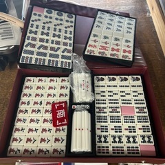 麻雀パイ　未使用品　85021 ピンク
の画像