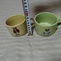 TAKARAくまちゃん マグカップ2つの画像