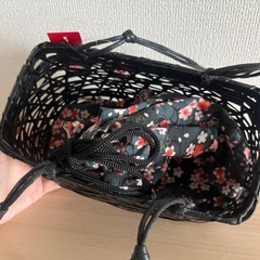 【新品】和装　カゴバッグの画像