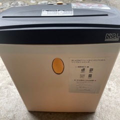 ナカバヤシ製シュレッダーNSE-104の画像