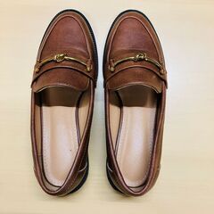 ローファー（ブラウン系）サイズ：36（23cmくらい）の画像