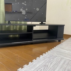 【受付終了】黒テレビボードの画像