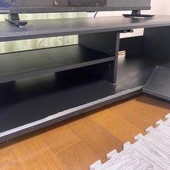 【受付終了】黒テレビボードの画像