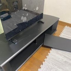 【受付終了】黒テレビボードの画像