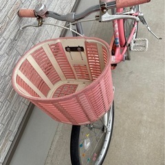 女の子用自転車20インチの画像