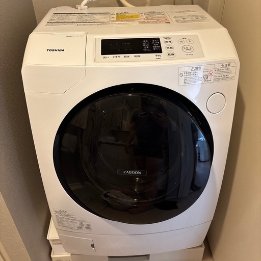【東京/受け取り限定】ドラム式洗濯乾燥機/TOSHIBA/使用年数3年/定期洗浄