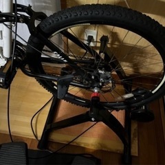 ディスクブレーキ　折りたたみ自転車の画像