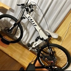 ディスクブレーキ　折りたたみ自転車の画像