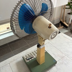 当時物　ナショナル扇風機　F-30H1D 昭和レトロパナソニックの画像