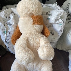 犬 大型ぬいぐるみの画像