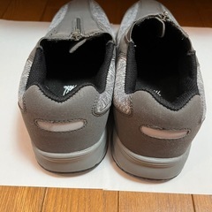 介護靴 歩ぺジオ グレー 26.5 4Eの画像
