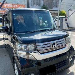 【車検付き！装備充実のN-BOXカスタム・黒・諸費用込み】の画像